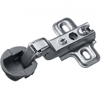 Меблева петля Muller напівнакладна для скла 95° Slide-On D=26мм (714550)